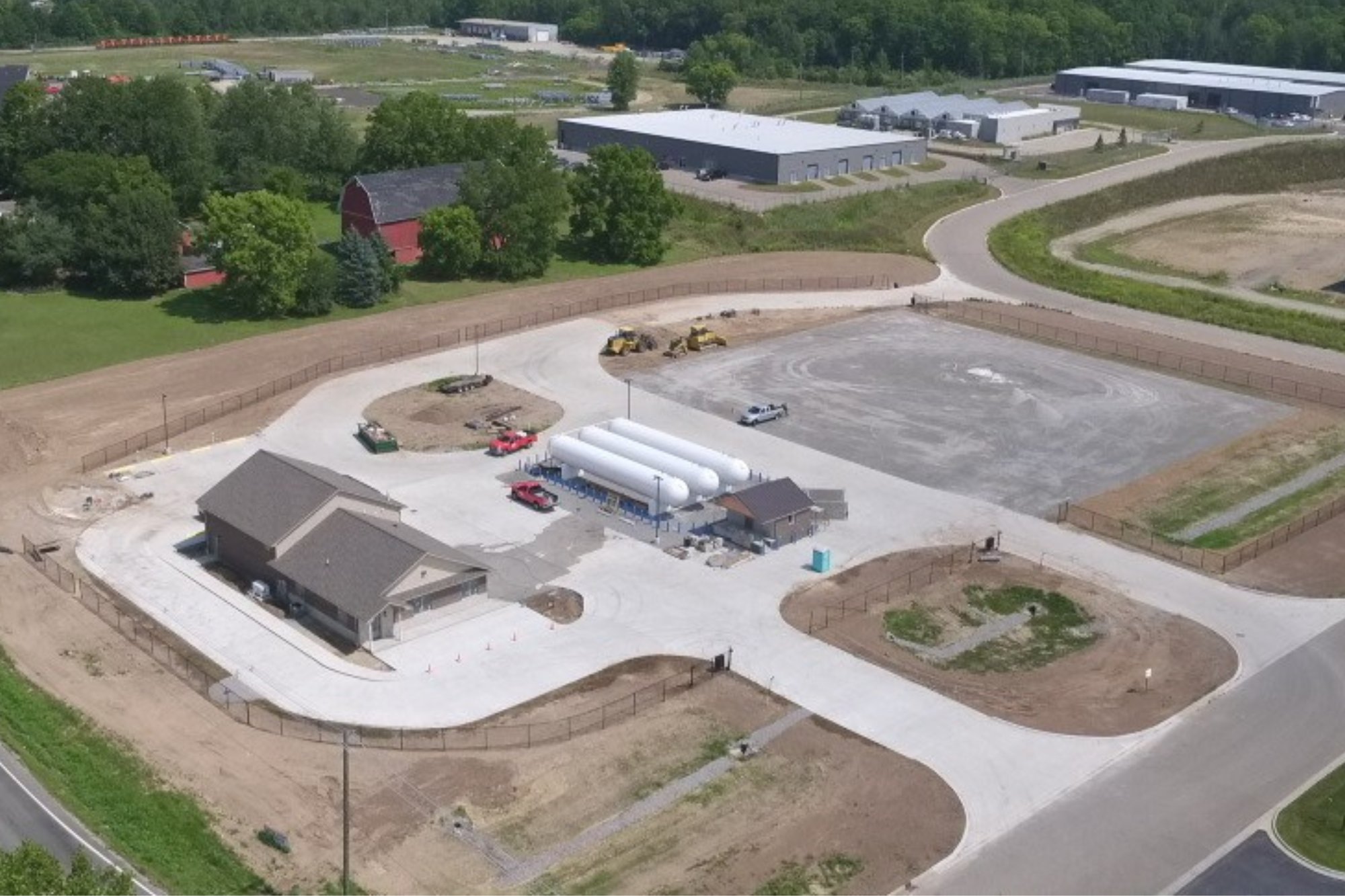 Concrete Parking Lot