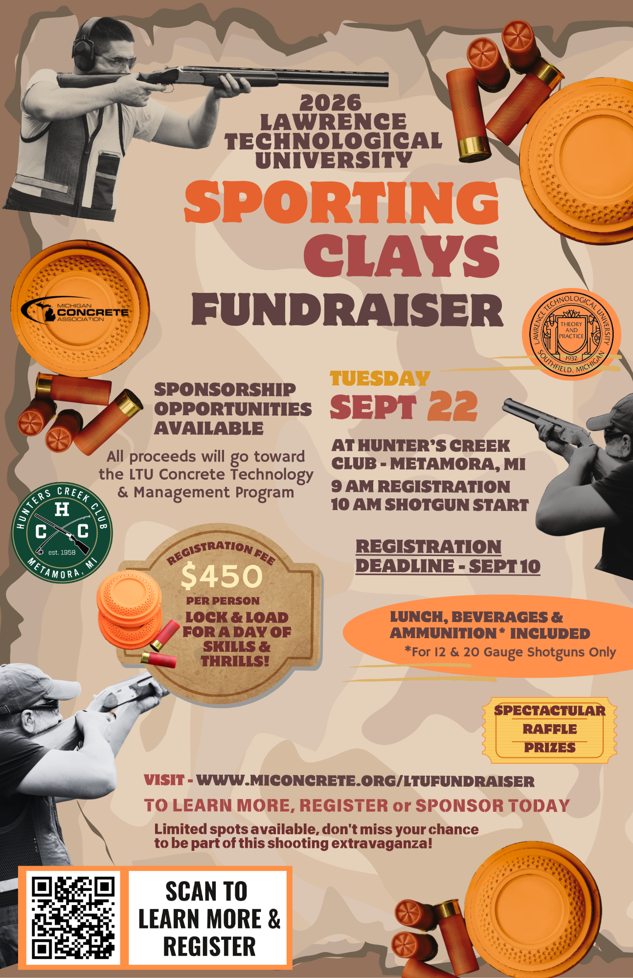 MCA LTU Fundraiser Flyer