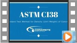 ASTM C138 - Density