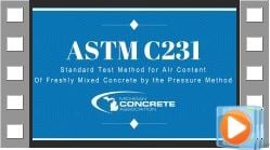 ASTM C231 - Air Content Pressure Method