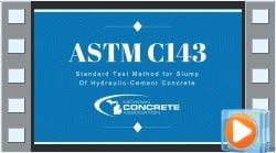 ASTM C143 - Slump