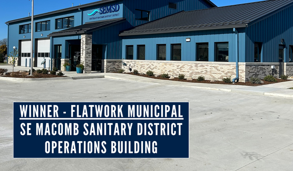 Winner Flatwork Municipal Parking Lots | SEMSD Operations Building